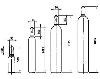 IMPA手册 编号8501XX氮气瓶(图1)